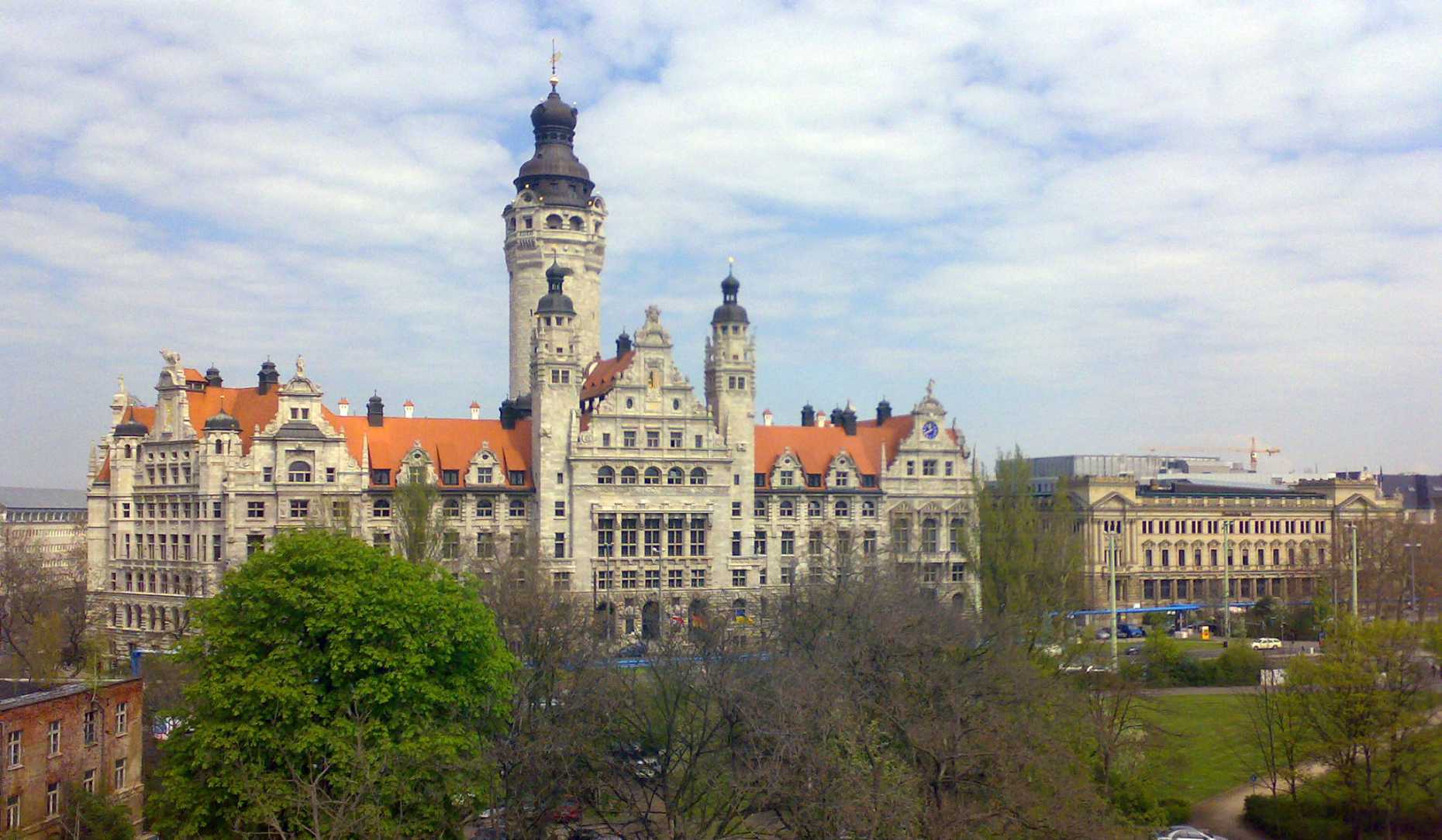 Enlarged view: Leipzig town hall